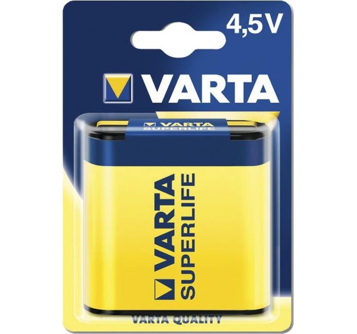 BATERIJA 4.5V-3R12-ZINK-VARTA